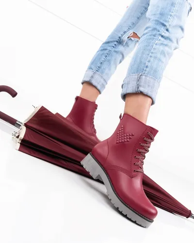 Botas Borcegos Lluvia Mujer Meet Me Art Bristol Bajo Cuotas