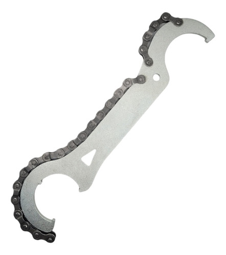 Llave Extractor Piñon C/cadena Contratuerca De Hierro Biktus