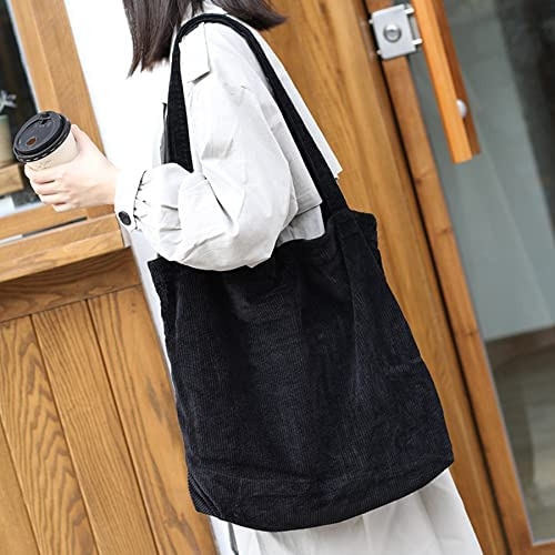 Bolso De Mano De Pana Para Mujer, Bolso De Hombro Informal