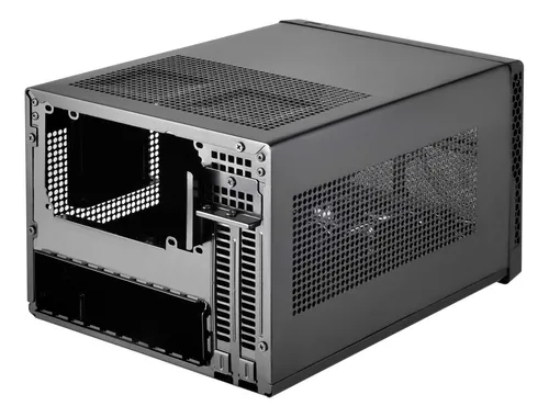 Estuche Para Computadora Silverstone Sg13b Con Panel Frontal