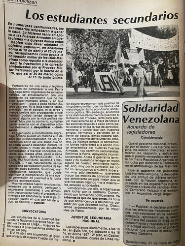 Línea 24 / Julio 1982 / Pepe Rosa / Revisionismo (Usado)