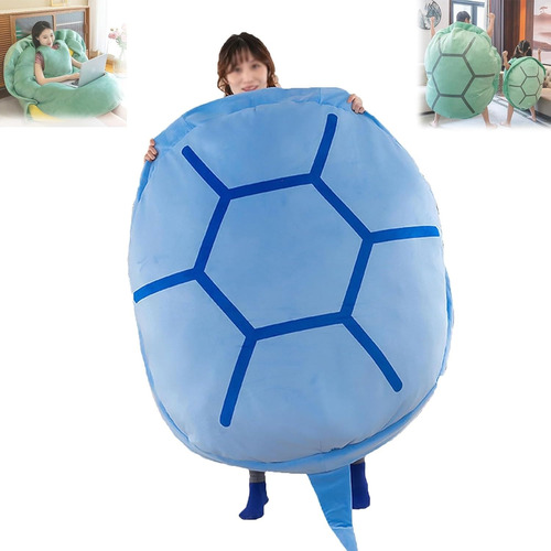 Aqua Cuddles Wearable Turtle Shell Pillow, Aqua Cuddles,