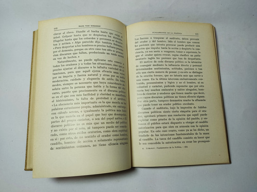 Libro Fundamentos De La Política Hans Von Eckardt 180z9 (Usado)