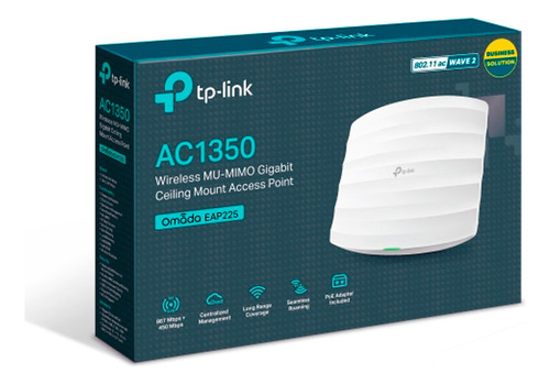 Tp-link Eap225 Access Point Corporativo Wifi Banda Dual Giga