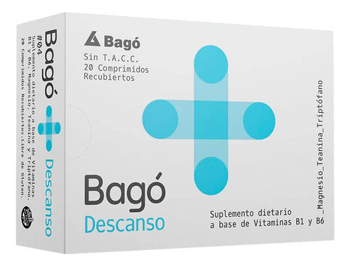 Bagó + Descanso Suplemento Dietario Ayuda A Conciliar Sueño