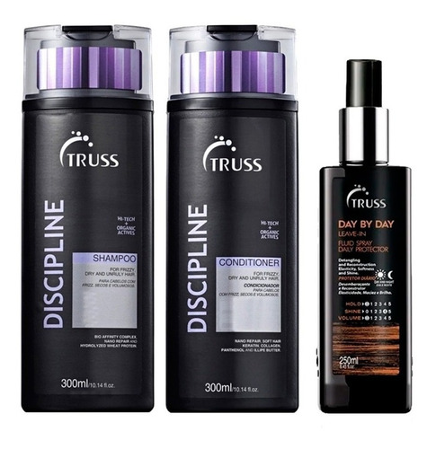 Kit Truss Discipline Shampoo 300ml Cond. 300ml E Day To Day