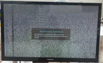 Comprar Tv Samsung Pl43e400u1g (tela Com Linhas)