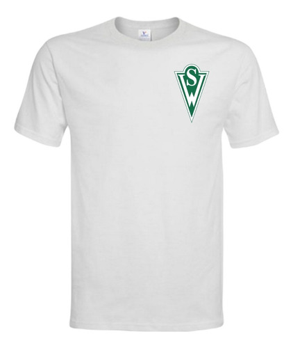 Polera Club Santiago Wanderers  Algodón