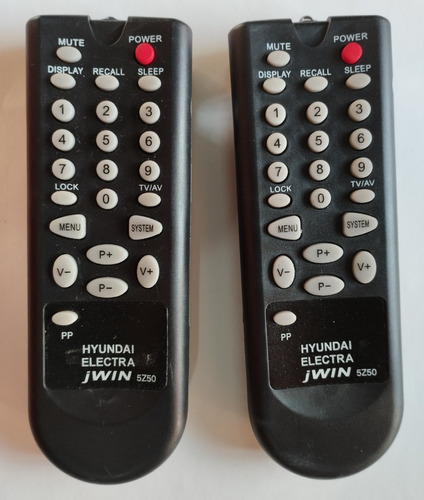 Control Remoto Tv Jwin  5z50 Convencional 