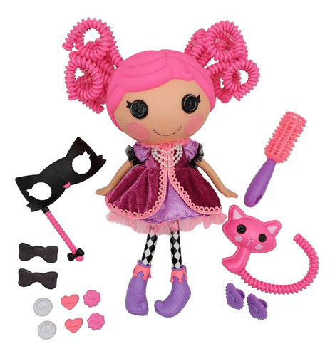 Lalaloopsy Silly Hair Doll  Carnaval De Confeti Con Gato.