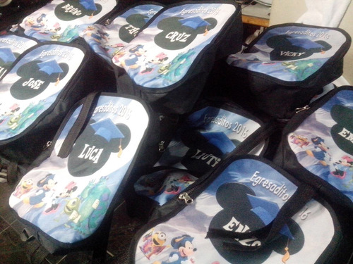 Mochila Egresaditos Personalizada Novedad! Regalos Zona Sur!