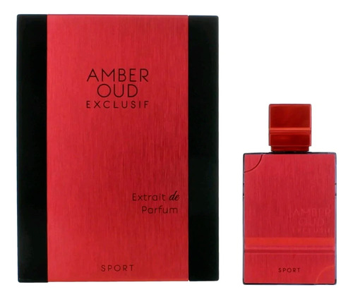 Perfume Al Harmain Amber Oud Exclusif Sport Extracto X 60ml 