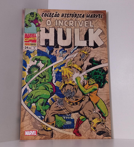 Hq Coleçao Historica Marvel O Incrivel Hulk Volume 9