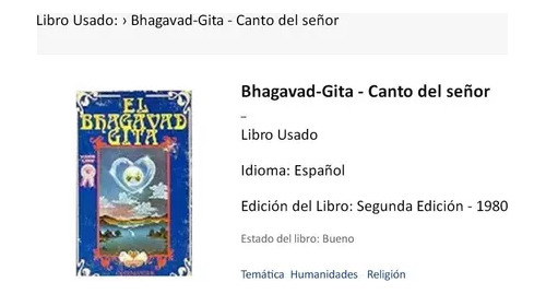 Bhagavad-gita - Canto Del Señor