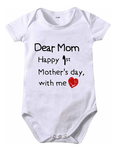 Camiseta A La Moda Para Bebés, Mameluco, Talla S, Para Niñas