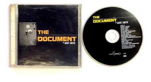 Dj Andy Smith - The Document - Cd Original 1998 Phase 4