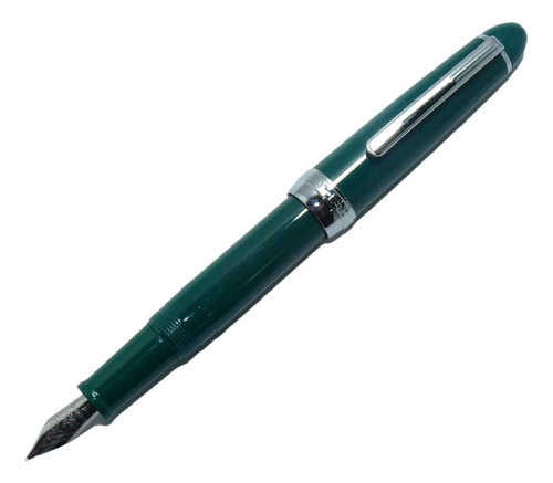 Caneta Tinteiro Jinhao 992 Verde Escuro Fina