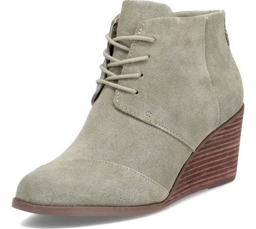 Toms Mujeres Botas Casuales Hide - Gris -  B098l9gkv7_100424