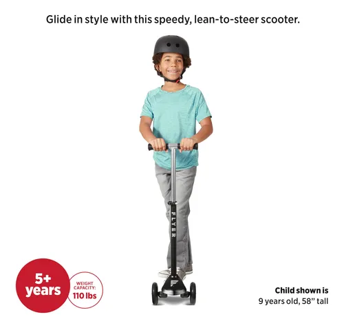 Radio Scooter Flyer Flyer Glider Pro Para Niños Mayores De 5