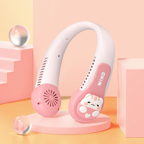 P Ventilador De Cuello Usb Portátil Con Refrigeración Con