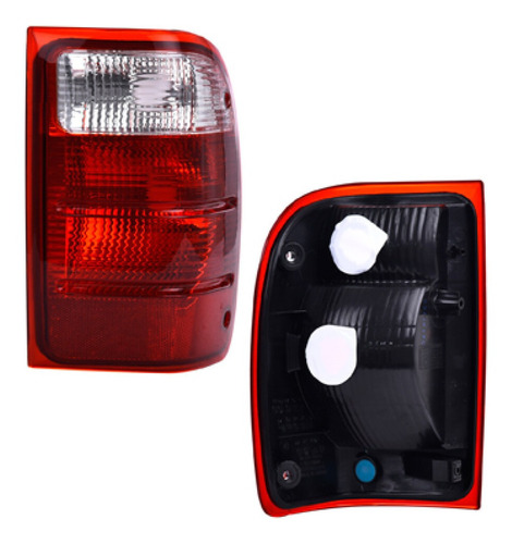 Calavera Ford Ranger Blanco/rojo 2001 2002 2003 2004