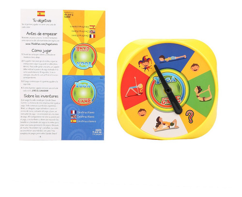 Juego Interactivo De Posturas De Yoga, Tarjetas Para Niños P