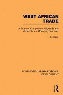 Libro West African Trade : A Study Of Competition, Oligop...