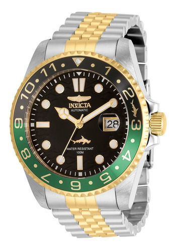 Reloj Para Hombres Invicta Pro Diver 35151 Oro, Acero