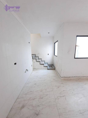 Cobertura Com 2 Dormitórios À Venda, 76 M² Por R$ 269.000,00 - Vila Curuçá - Santo André/sp - Co0470