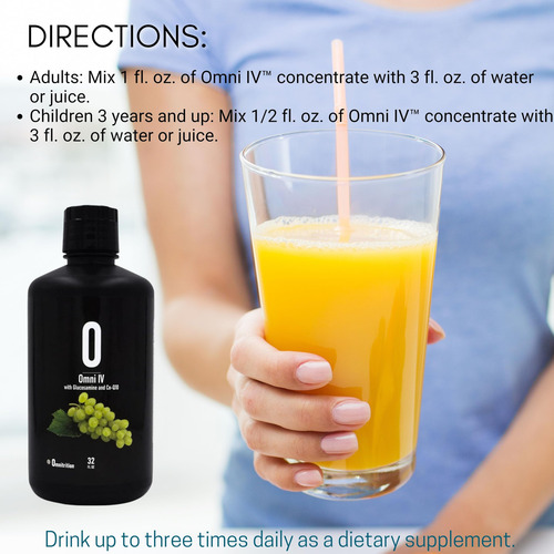 Omnitrition Omni Drop 4oz Vitamina B12 Suplemento