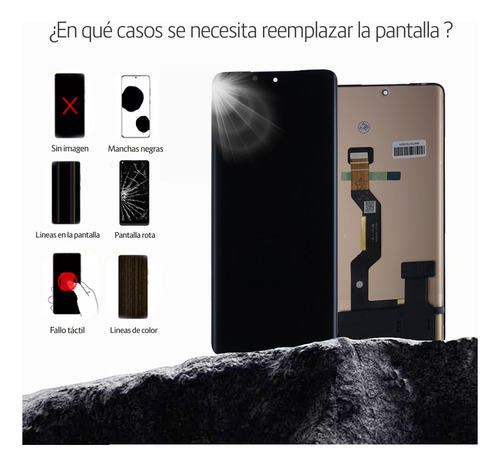 Pantalla Display Amoled Para Motorola Edge 50 Xt2407-1