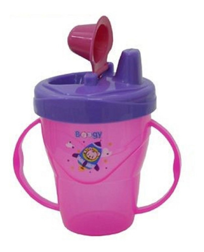 Vaso Anti Goteo Tetero Bebe Biberón Entrenador + Chupo Jugo