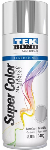 Aerosol Pintura Metalico Cromado + Secado Rapido 200ml/140gr