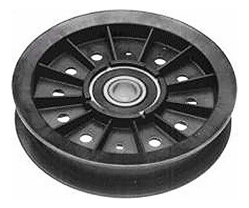 393225 Flat Idler Pulley 1/2  X 4-19 Fits Grasshopper Mo Aaa