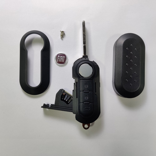 Carcasa Llave Fiat 500, Bravo, Punto, Otros. Con Logo