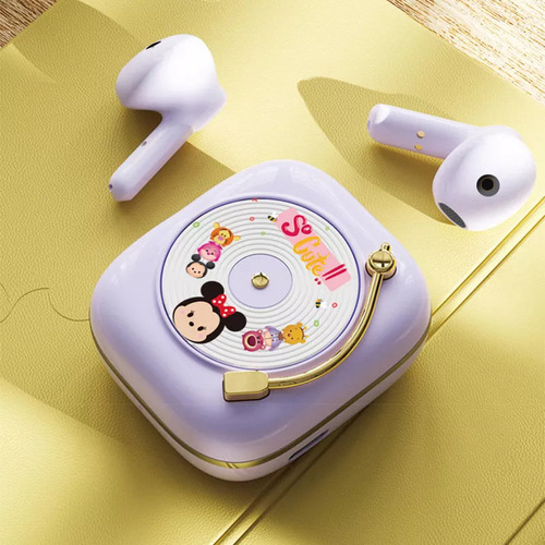 Auriculares Inalámbricos Bluetooth Tws Retro Cd