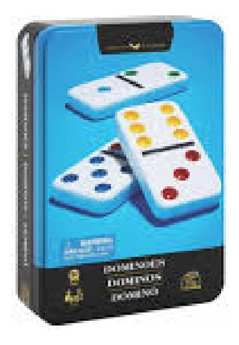 Juego De Mesa Domino 28 Fichas Lata-spin Master 98405