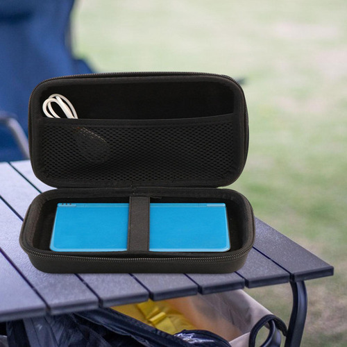 3 Caja De Almacenamiento De Cables Para Banco Negro Pequeño
