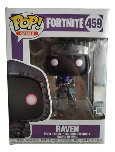 Funko Pop! Games Raven #459 Fortnite Series (Reacondicionado)
