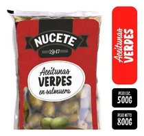 Comprar Aceitunas Verde Nº5 Sac 500 Gr Nucete Encurtidos