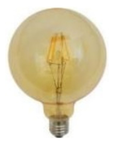 Lampara G125-f3 E27 4w 3000k Dimmable Glass Gold - Lam_548