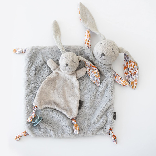 Yuppie Mommy Bonny & Bo Woodlands Bunny - Juego De 2 Mantas