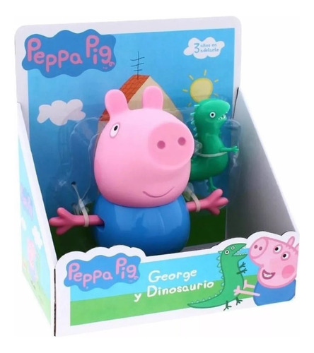 George Pig Y Dinosaurio - Familia Peppa Pig- Fotorama