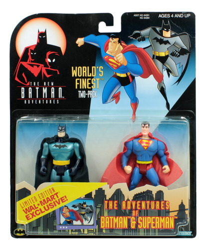 Dc The Adventures Batman & Superman Two Pack Exclusive 1998