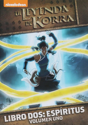 La Leyenda De Korra Libro 2 Dos Espiritus Volumen 1 Uno Dvd