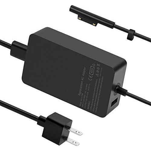 Surface Pro 6 Pro 7 Charger, 65w Power Supply Adapter Para M