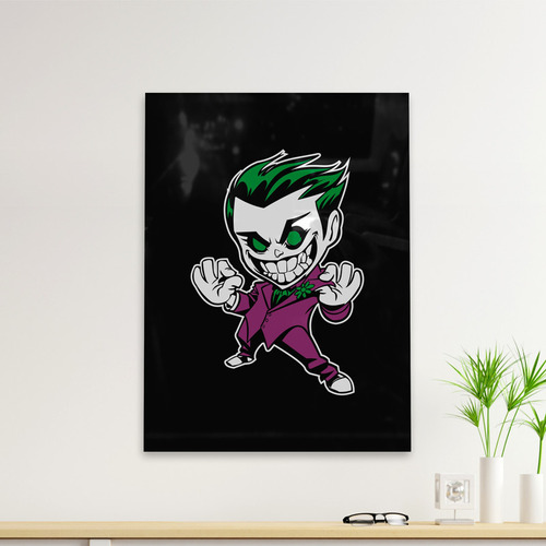 Cuadro Deco Joker Caricatura (d1542 Boleto.store)