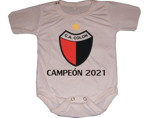 Bodys Para Bebés Colón Campeón  - Santa Fe - Sabalero 