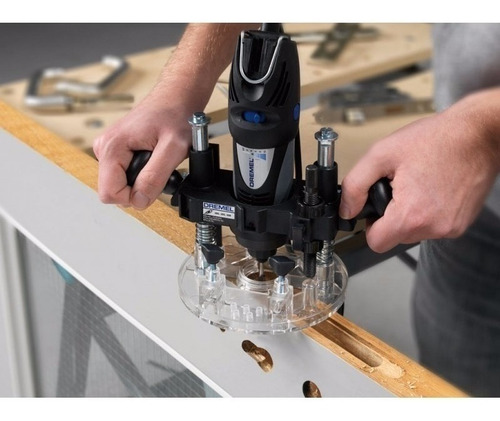 Aditamento Base P/ Minitorno Fresadora De Inmersión Dremel