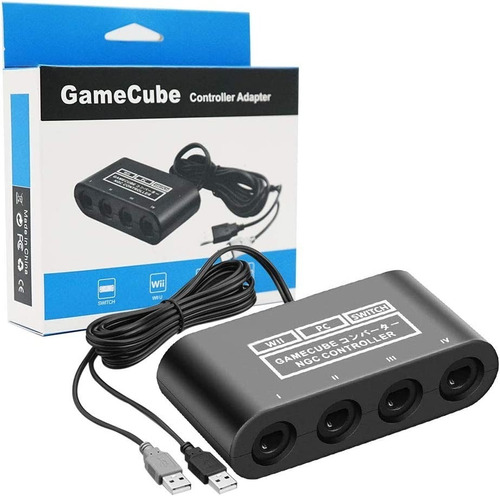 Gamecube Adaptador Control Usb Wii U Switch Nintendo Pc